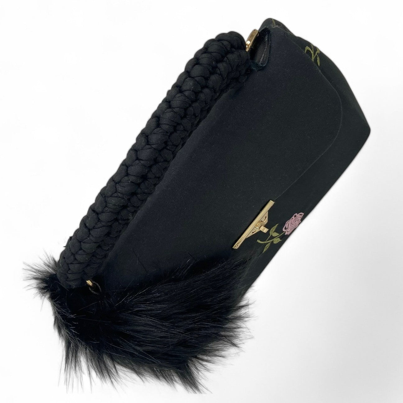 A SIGNATURE CLASSIC BLACK VENOM BAG