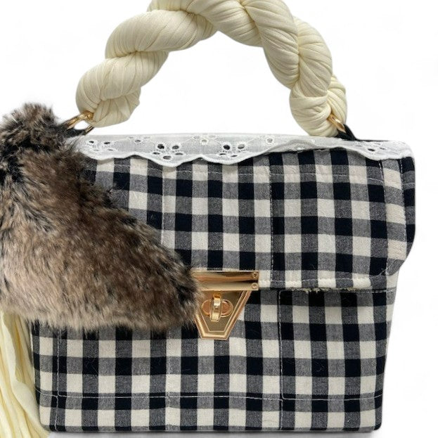 A SIGATURE REAL FARMER GIRL BAG