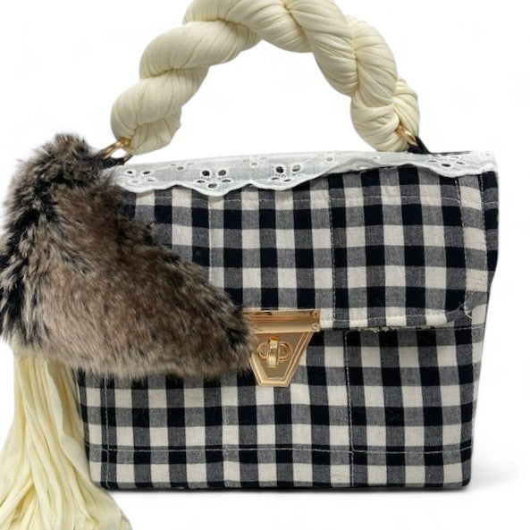 A SIGATURE REAL FARMER GIRL BAG