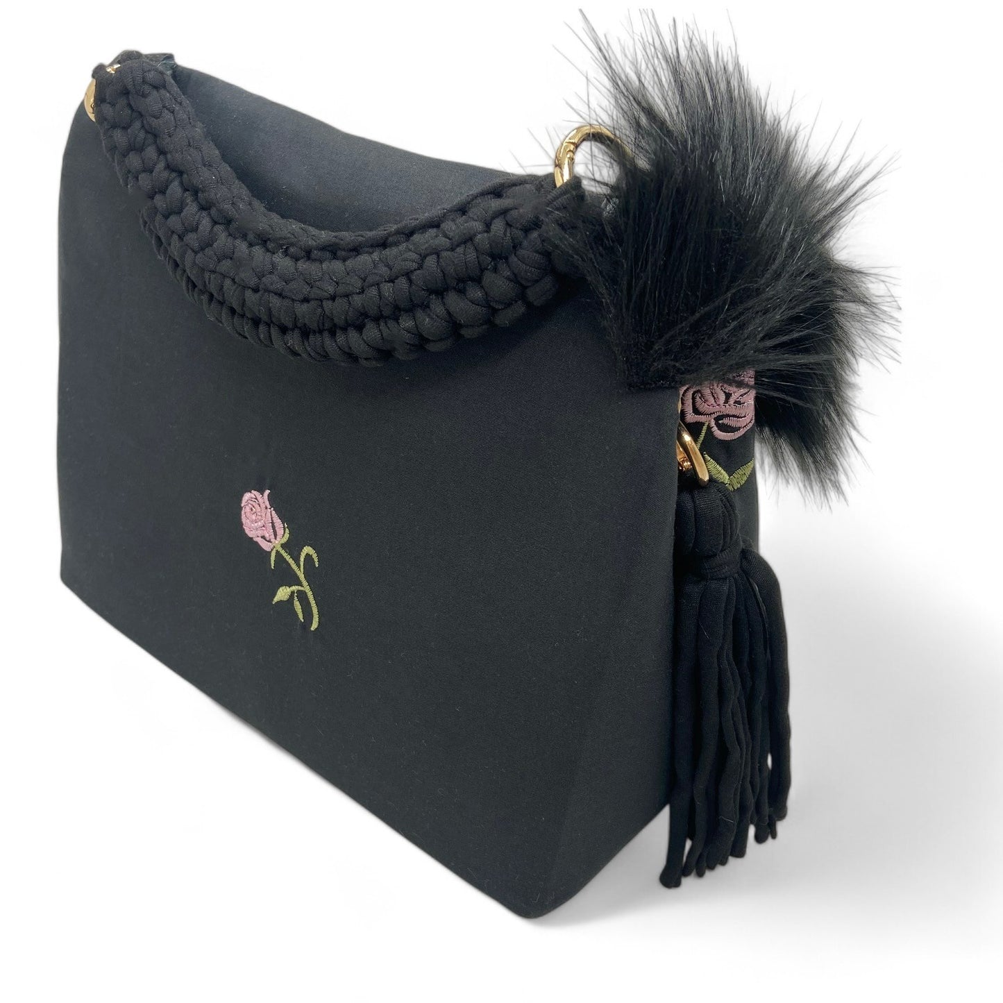 A SIGNATURE CLASSIC BLACK VENOM BAG