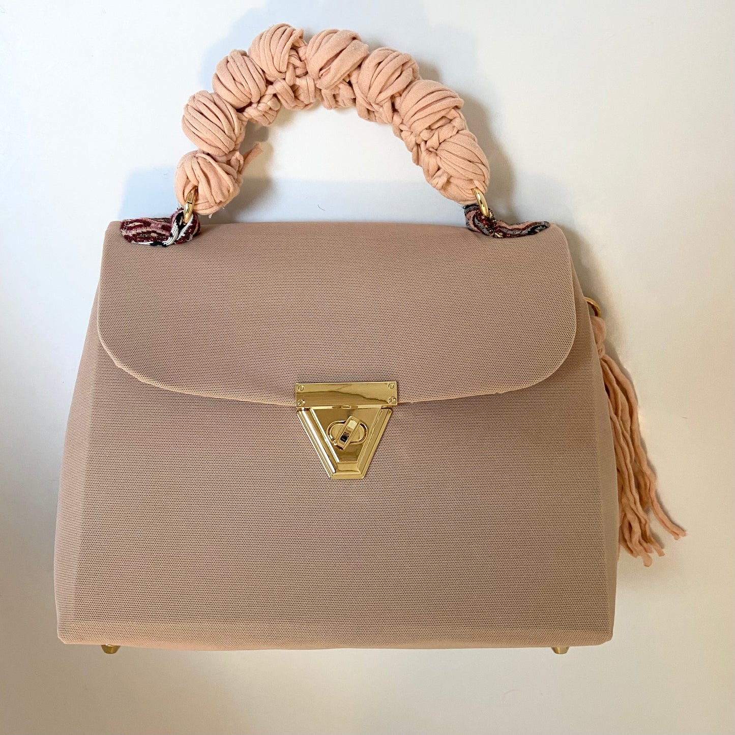 AA Signature Nude Haze Glam Bag