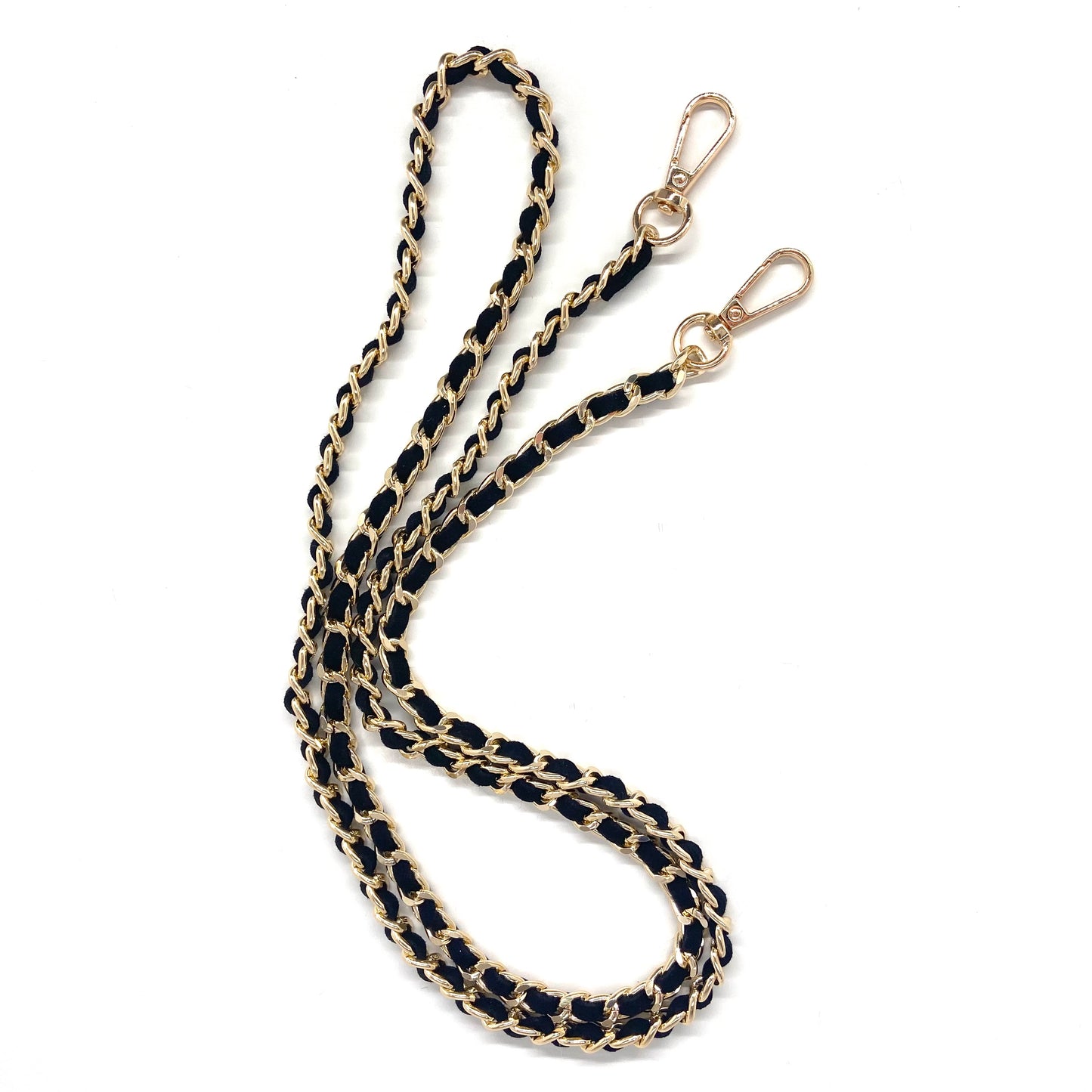 GOLD PHONE WRIST CHAIN WITH HOOKS