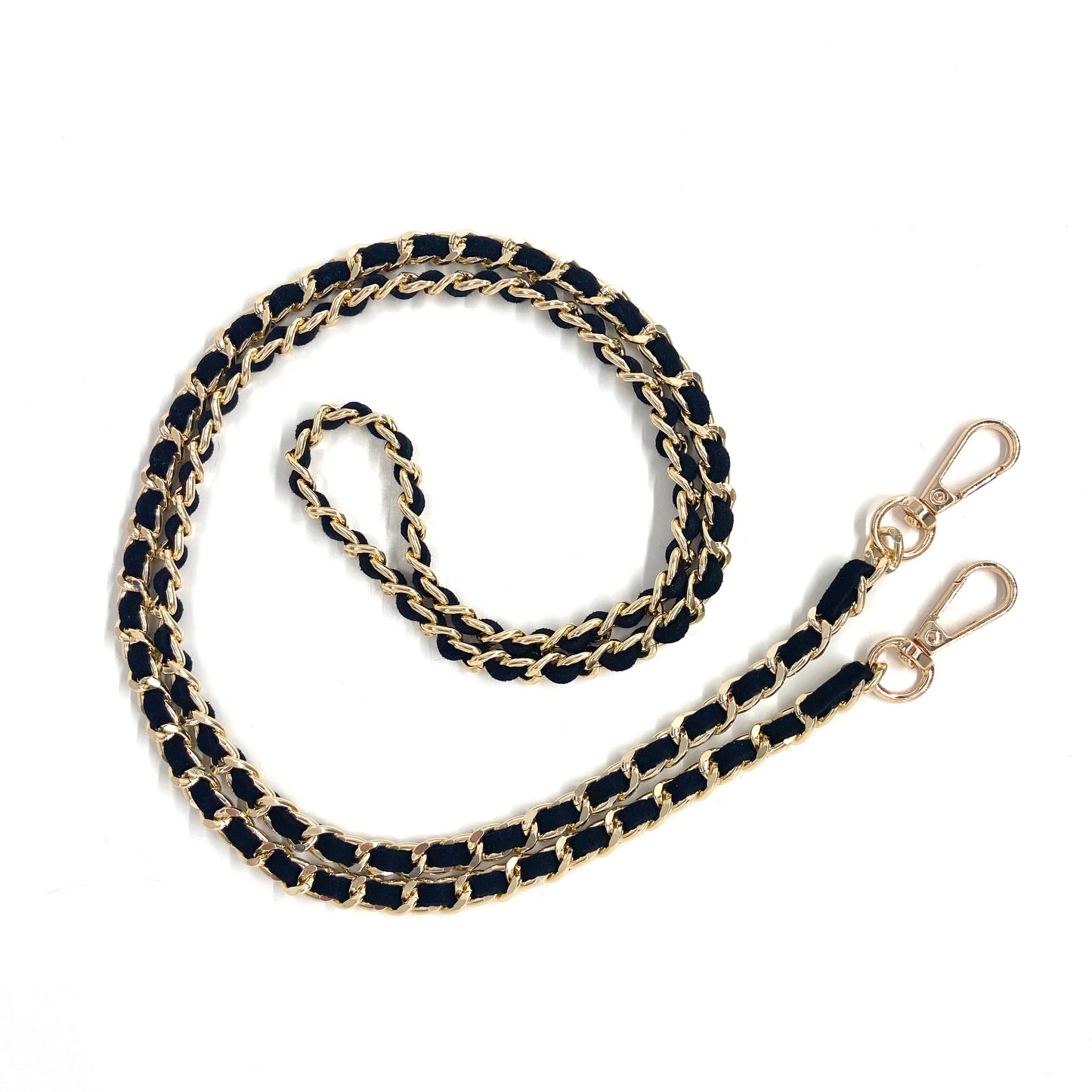 GOLD PHONE WRIST CHAIN WITH HOOKS