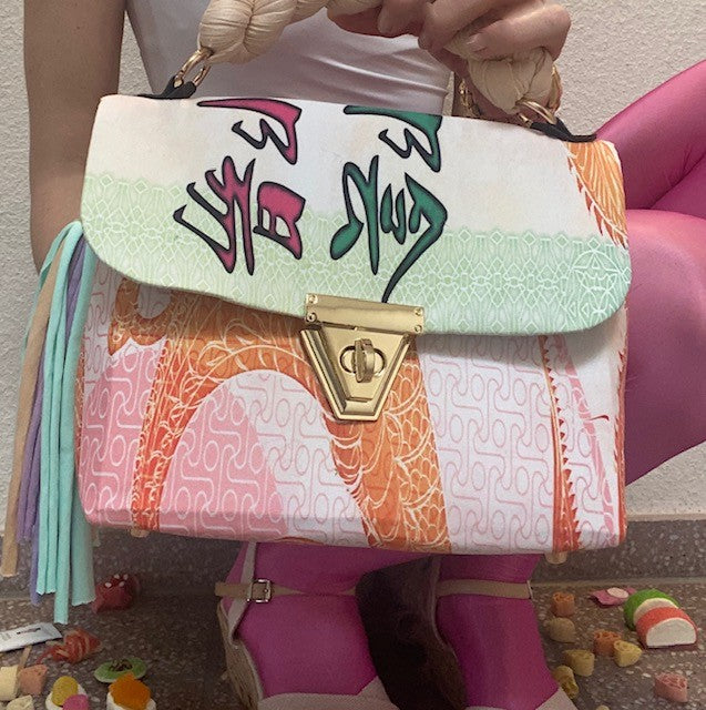 A SIGNATURE DRAGON RAINBOW BAG