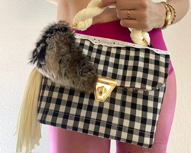 A SIGATURE REAL FARMER GIRL BAG