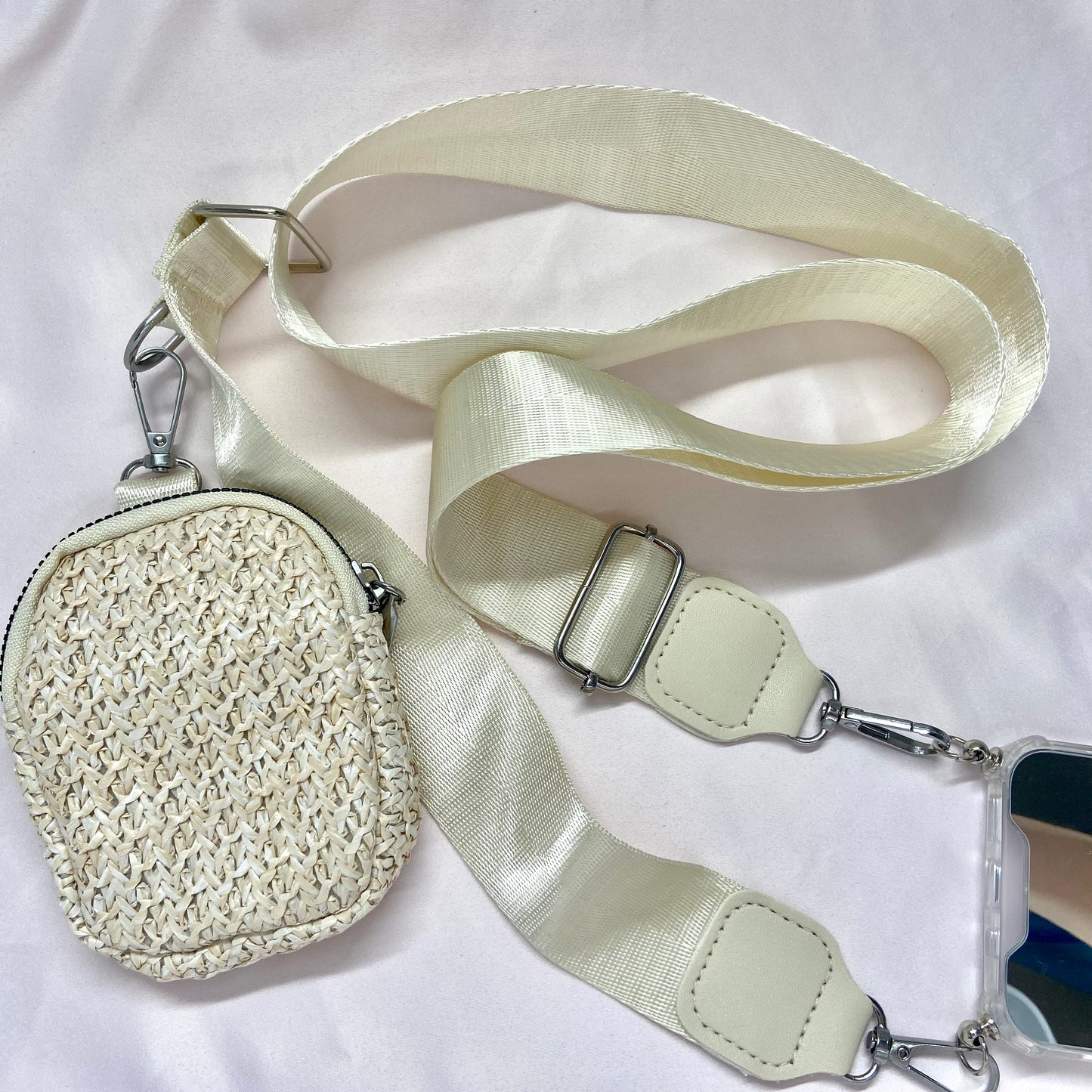 iPhone Pochette Sling, Samsung Crossbody Phone Case, iPhone Wallet Strap, Phone Case Strap, Shoulder Strap Phone Case, iPhone Pouch Lanyard