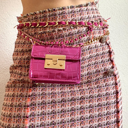The Glam Mini – Pink / Black