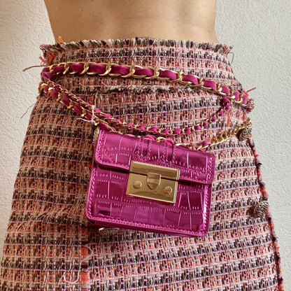The Glam Mini – Pink / Black