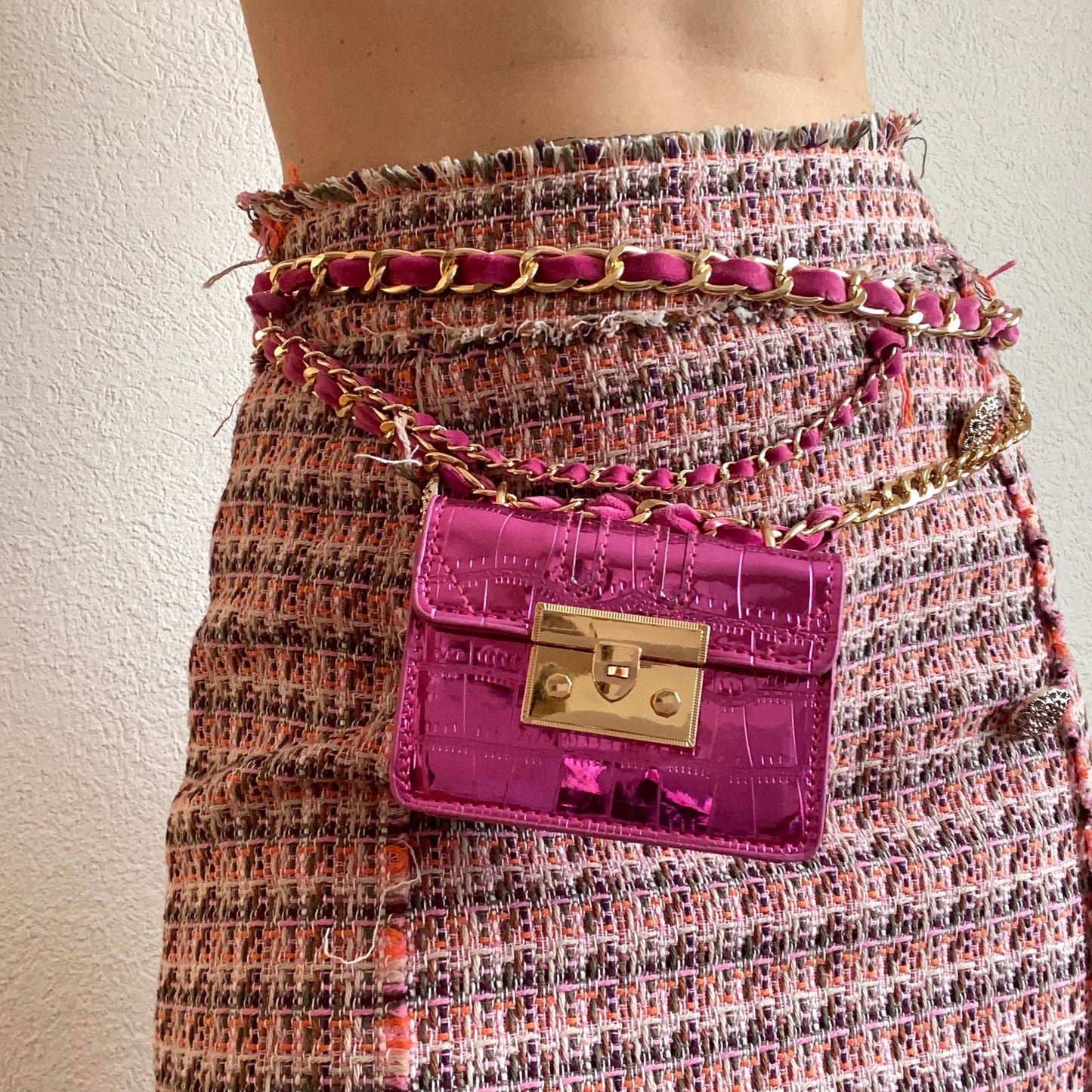 The Glam Mini – Pink / Black