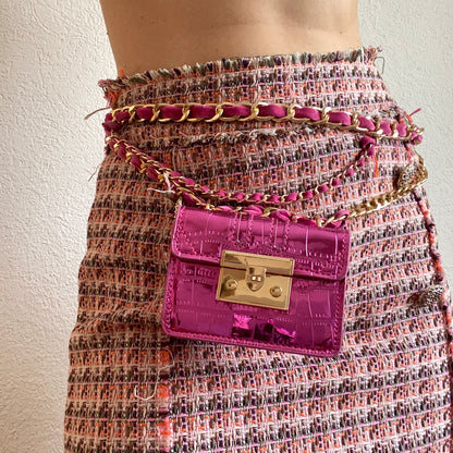 The Glam Mini – Pink / Black