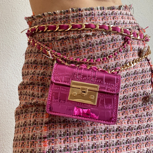 The Glam Mini – Pink / Black