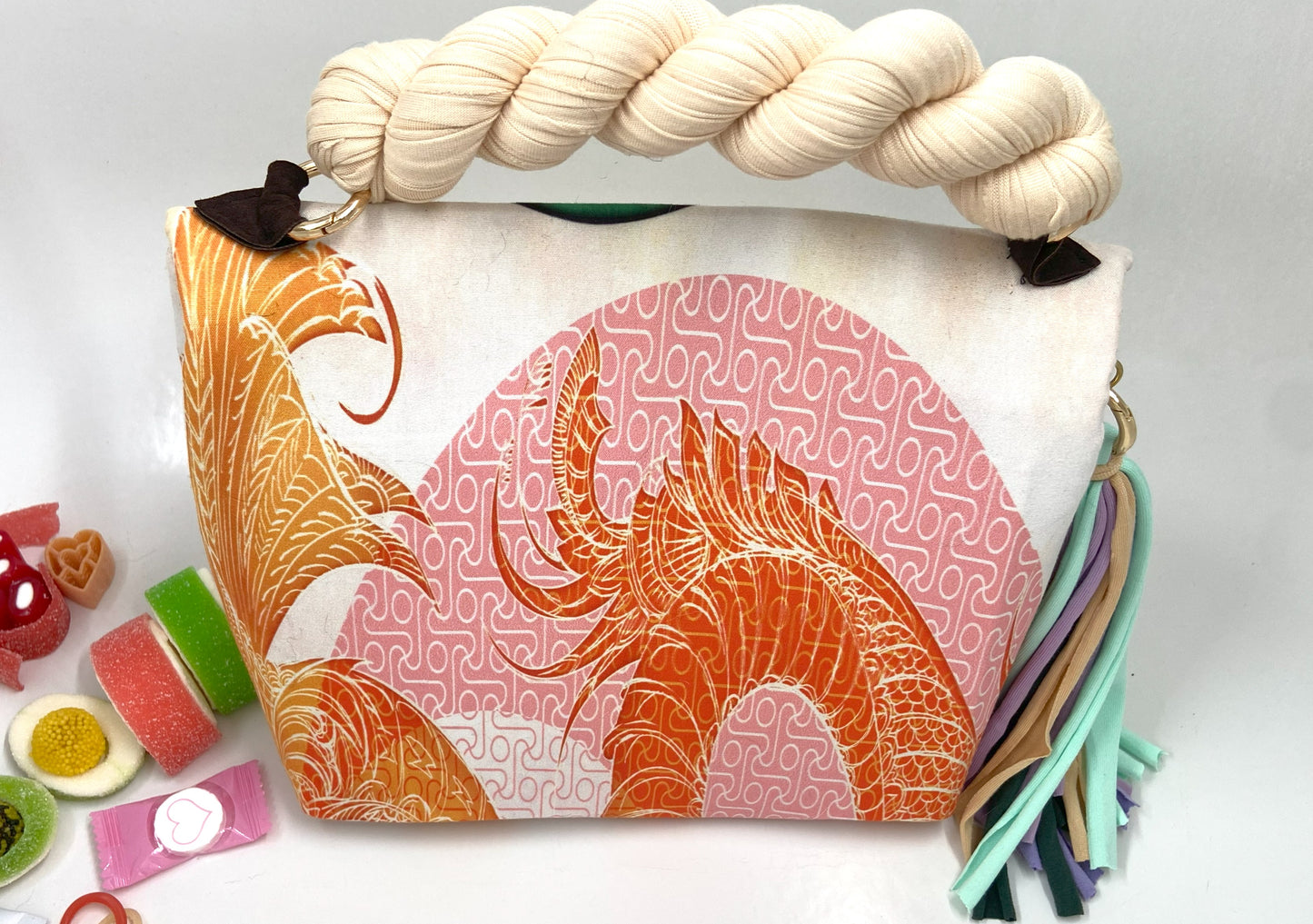 A Signature Dragon Rainbow Bag